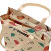 FAUCHON Magazine Tote Bag Bonjour Cream Bag [Blooming] (Laminated) Paris. Women's 305556-0002-01