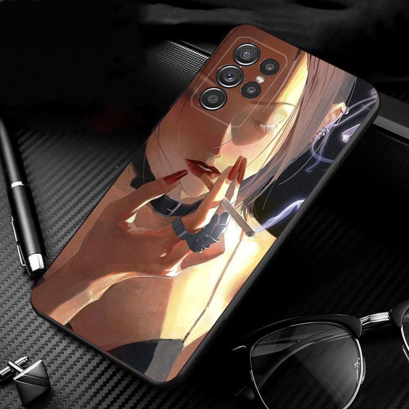Phone Case For Samsung Galaxy S26 S25 S24 S23 S22 Ultra S23 S22 S25 Plus S24FE S23FE S26Edge Nana Osaki Anime
