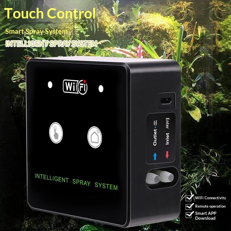 WiFi Enabled Rainforest Mist Sprayer Automatic Spray Timing System for Garden Greenhouse Reptile Care