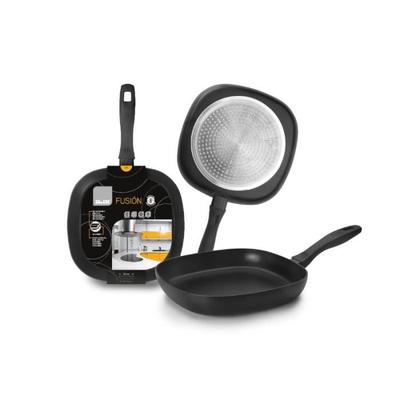 Grill - IBILI - Fusion - 26 X 26 Cm - Aluminium - Non-stick - Induction