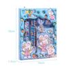 6Pcs/Set Erasers Stationery Set Stationery Study Stationery Set Cute Children's Pencils  Gift