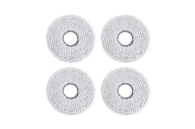 ECOVACS DEEBOT Waschbarer Wischmopp Ersatz-Verbrauchsmaterialien für T50 PRO OMNI Saugroboter OMNI/T50 (4 Stück)
