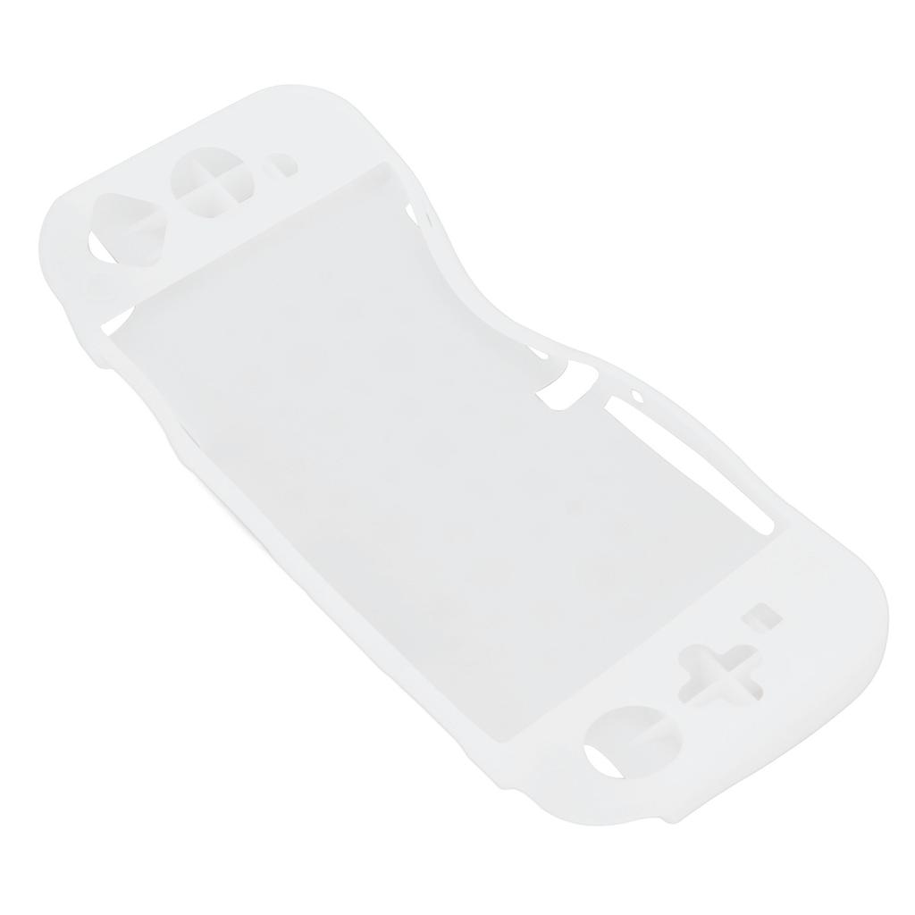 For OLED Silicone Protective Case Game Console Silicone Protective Cover White Translucent