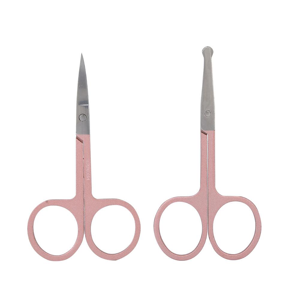 18pcs Stainless Steel Nail Clippers Set Nail Art Tool Cutter Cuticle Clippers Kit18pcs Rose Gold