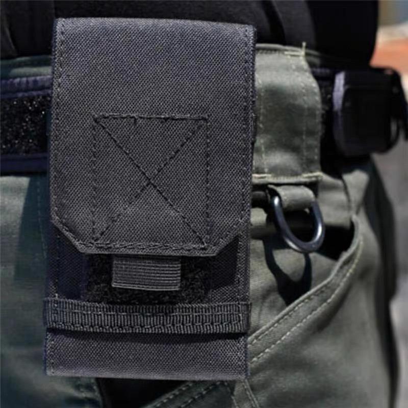 Outdoor Camouflage Bag Tactical Army Phone Holder Sport Waist Belt Case Waterproof Nylon EDC Sport Hunting Camo Bags in Backpack