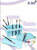 3 In 1 Paint Brush Washer with Brush Holder & Paint Palette, Multifunctional Art Cleaning Basin for Artists