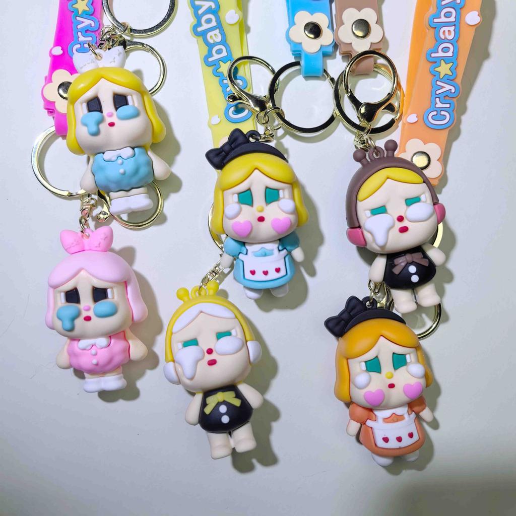 Crybaby Dreamy Crying Baby Keychain Bag Pendant Car Pendant Trendy Play Male Girlfriend Gift