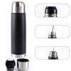 3-in-1 Mate Cup Built-in Bombilla 304 Stainless Steel Thermos Keep Cold Bottle Portable Tea Cup for Home/Office/Sports Use