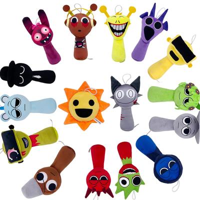SprunkiPlush Toy Mr Fun Computer SprunkiPlushie Soft Toy Horror Games Cartoon Pillow Stuffed Doll Christmas for Birthday Gifts