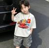 Latest Children's Polyester T-shirt - Soft and Comfortable Baby Short-sleeved T-shirt for Toddlers and Youngchildren Boys and Girls