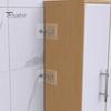 Self-adhesive Furniture Safety Devices 2Pcs Anti-falling Device No Drilling Required L Bracket Transparent Seamless Wall Anti Tips for Adhesive