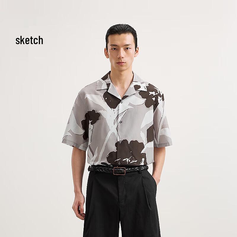 Men's 2025 Summer Cotton-Silk Blend Loose Lapel Shirt
