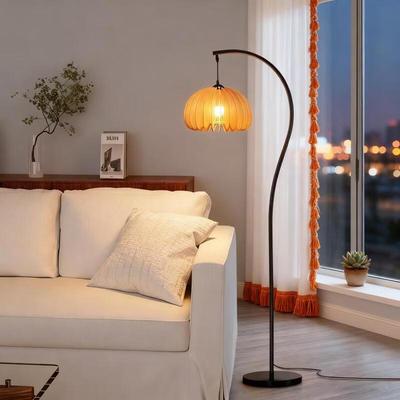 Oeny Pumpkin Vintage Floor Lamp