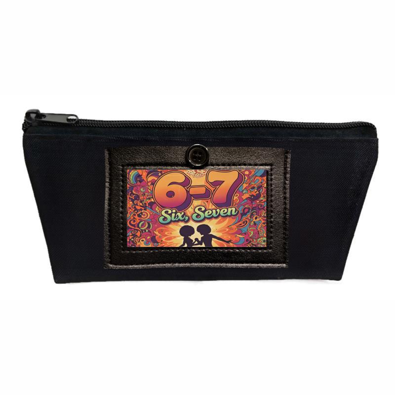 Six Seven 67 Kids' Pencil Case - Large, Medium, Small Stationery Bag for Boys and Girls, Office Storage Organizer.