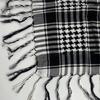 Adult Skin Friendly Kerchief Lattice Pattern Headscarf Tie Back Hair Kerchief
