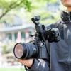 JJC DJI Osmo Pocket 3 Erweiterungsadapter Kamerakäfig mit integriertem Schraubenloch und Blitzschuh-Halterung für seitlichen Blitzschuh Leicht erweiterbar Innen