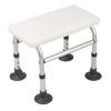Non Slip Feet Shower Chair Aluminum Alloy Bath Seat Practical Shower Stool  Indoor Shower Bathroom