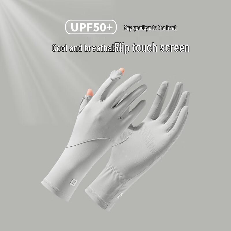 

Женские перчатки Three Dolphins WR из ледяного шелка с защитой от УФ-излучения One Size