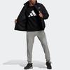 Adidas Solid Color Polo Collar Outdoor Sports Cotton Jacket Winter Men Jacket Black GV5358