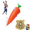 1-6Pcs Popular Judy Carrot-Shaped 2-In-1 Voice Recorder Ballpoint Pen  60-Second Recording \\ Creative Novelty Stationery..$%