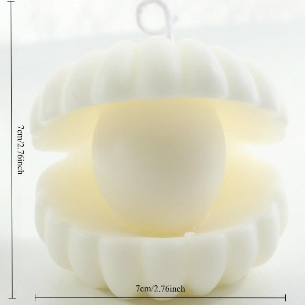 Aromatherapy Candle Pearl Shell Style Home Decoration Souvenir Home Fragrance Birthday Gift