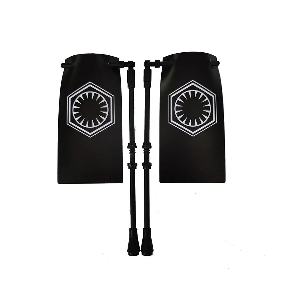 Klocki Budowanie Flag Miasta-Państwa Średniowieczne Postać Wojskowa Flaga Broń Starożytne Święte Cesarstwo Rzymskie Jerozolima Rycerz Świętego Łazarza Legion Zabawka