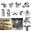 1/2''/3/4''/1'' Rohrfitting Verbinder Feste Schnalle Kreisrahmen Befestigungselemente Winkel Aluminiumlegierung Stahl Kreisrohrverbinder
