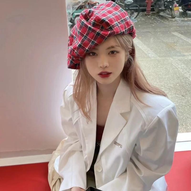Y2k Hat Cotton Blends Solid Warm Soft Hip Hop Hats Women Autumn Winter Caps Women's Skullies Beanies For Girl Wholesale