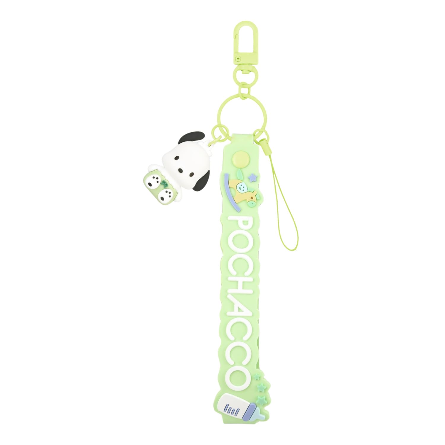 

Gourmandies Sanrio Characters 3D Mascot Hand Strap with Pochacco Figure (SANG-430PC)