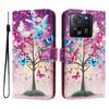 Luxury Flip Leather Case For Xiaomi 13T Pro Flip Cover On For Xiomi Mi 13 Lite Ultra Mi13T Pro 5G Wallet Bags Flower Cases Etui
