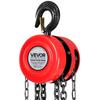 Hand Chain Hoist, 2 Ton Capacity, Manual Chain Block with Upgrade G70 Galvanized Chain, 3 m Lifting Height, Heavy Duty Pulley Hoist for Garage