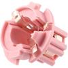 Soquete da Lâmpada da Lanterna Traseira Motoforti, para Mercedes-Benz CL500 2000-2006, Plástico, Nº A1408260582, Rosa