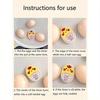 1pc Cute Egg Timer, Hard and Soft Boiled Egg Timer, Color-changing Egg Timer, With Sensitive Indicator, Kawaii Egg Timer Home Kitchen Egg Timer