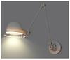 Nordic Industrial Retractable Swing Arm Wall Lamp - Modern Minimalist Design for Living Room or Bedroom