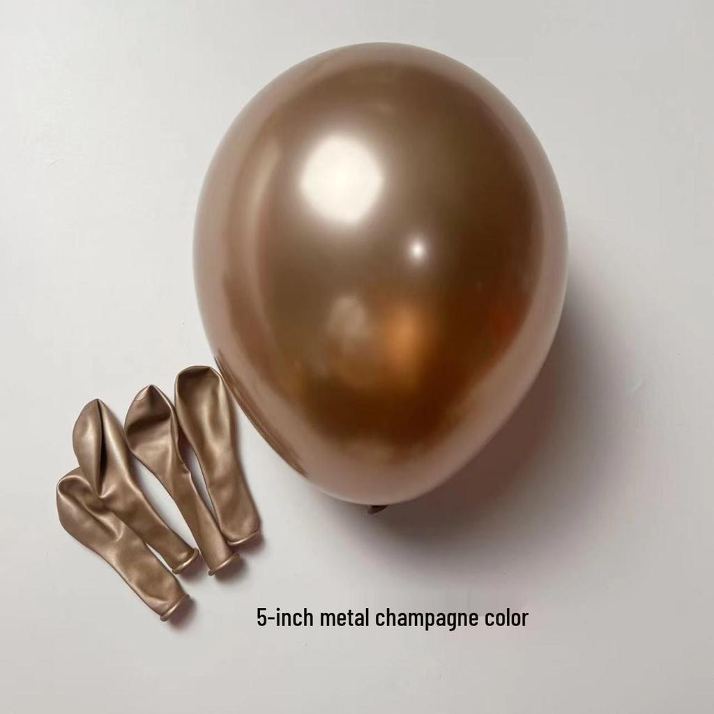Good Times 10'' & 12'' Latex Metal Balloons for Weddings & Parties