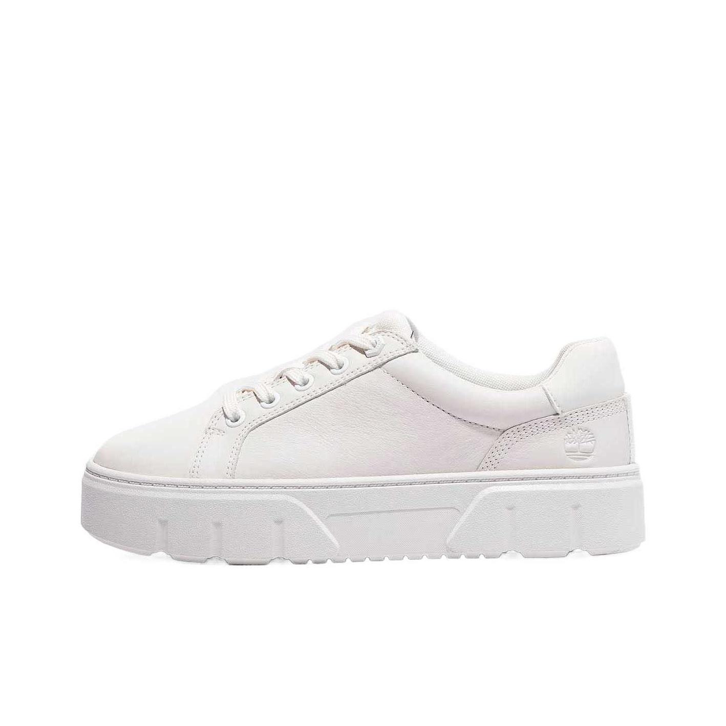 Timberland Women s Laurel Court Low Casual Sneaker White TB0A61FGEM2 37.5