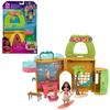 Disney Moana Stackable Stories Dollhouse Playset with a Small Vaiana Doll, 1 Animal Friend, and 9 Accessories - MATTEL