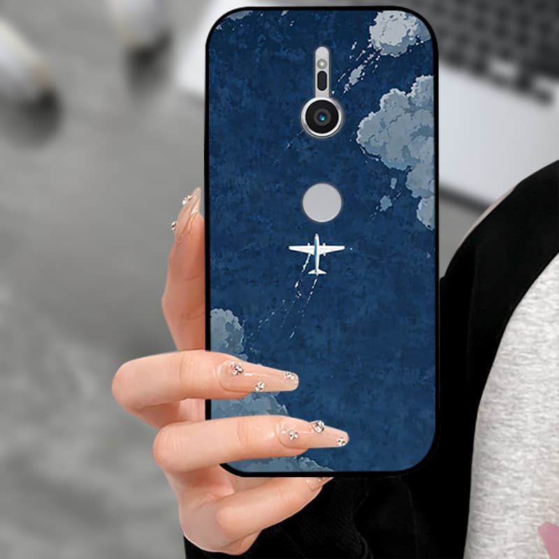 For Sony Xperia XZ2 XZ 4 2 1  Soft Silicone Black Back Shell Phone Cover For Sony XZ1 XZ2 XZ4 Funda Coque Shockproof Cases