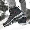 Outdoor Non-slip Man Snow Boots  Thickened Warm Men Casual Shoes Winter Hiking Shoes Plus Velvet Large Size Waterproof Boots