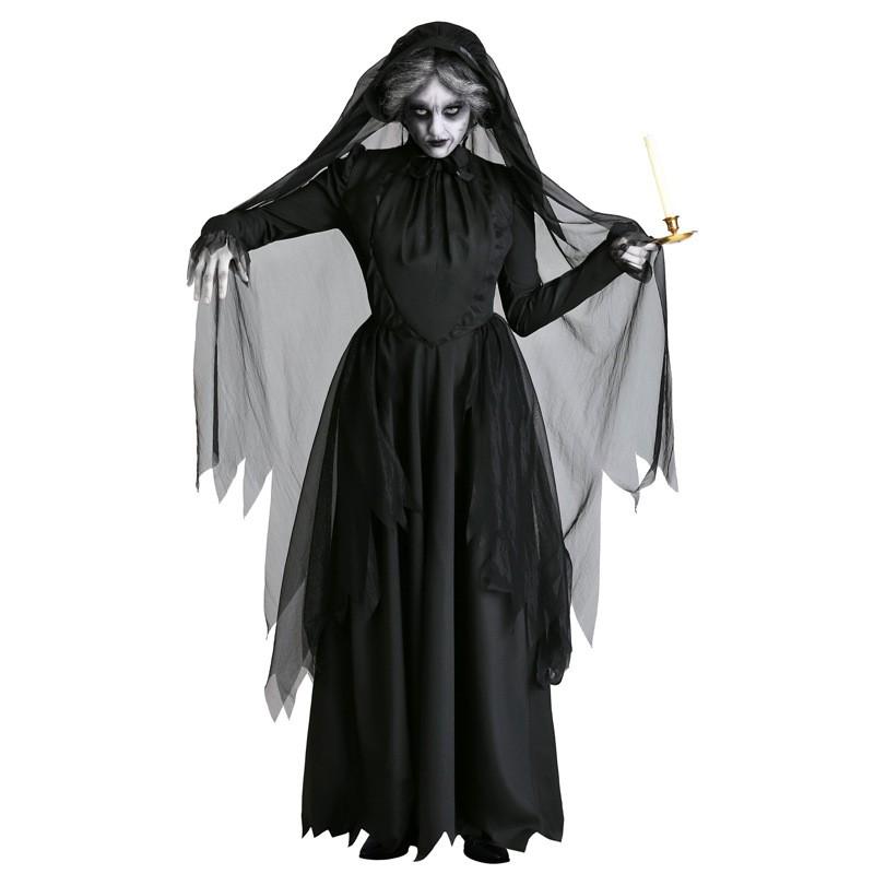 Halloween Costume Women Horror Ghost Bride Zombie Vampire Devil Outfit Bar Party Stage Performance