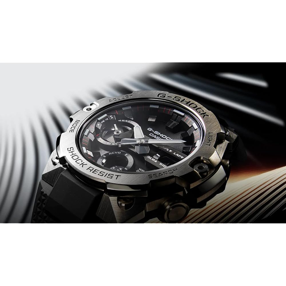 Casio G-Shock G-Steel Bluetooth Men's Watch Tough Solar Stainless Steel GST-B400-1A