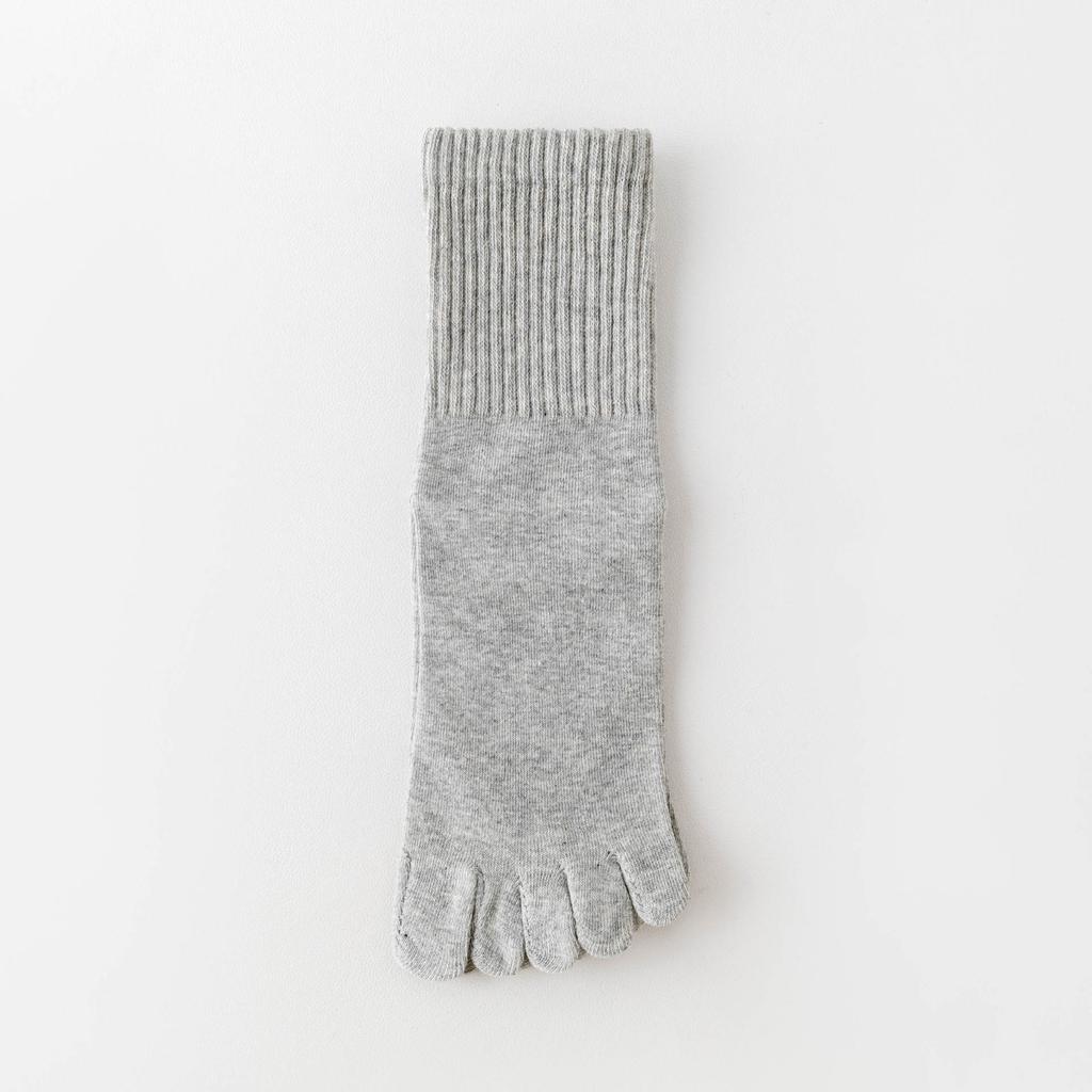 Five-Finger Socks, Men'S Cotton Spring And Autumn Antibacterial, Anti-Odor, Sweat-Absorbing, Breathable, Boneless, Seasonal Socks, Tabi-Toe Socks