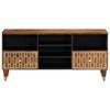 TV Cabinet 100x33x46 Cm Solid Mango Wood