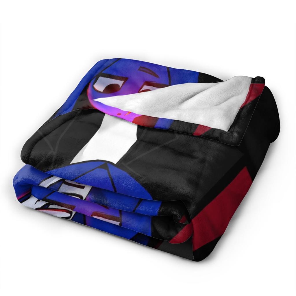 Sprunki Belzhu District Plush Blanket Girls Boys  Flannel Throw Blanket For Couch Chair Sofa Bed Warm Custom Quality Bedspread