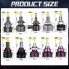 5000W 3D 360 H7 H4 Led Canbus Car Headlights Bulbs H9 H8 H11 H4 H1 HB3 9005 HB4 9006 9012  Automotive Fog Lights Turbo Mini Lamp