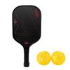T700 Matte Carbon Fiber 16mm Pickleball Paddle - Lightweight, Professional Competition Style
