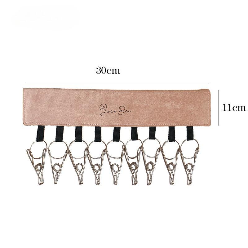 

Thickened Suede Storage Clips Multi-functional Wardrobe Clothes Hangers Expansion Hooks Baby Clothes Organizers