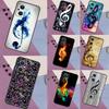 Musical Notes Violin Classical Music Phone Case For OPPO Reno 12 F 13 F 11 8T 7 8 10 Pro OPPO Find X8 X6 Pro X3 X5 Lite Cover