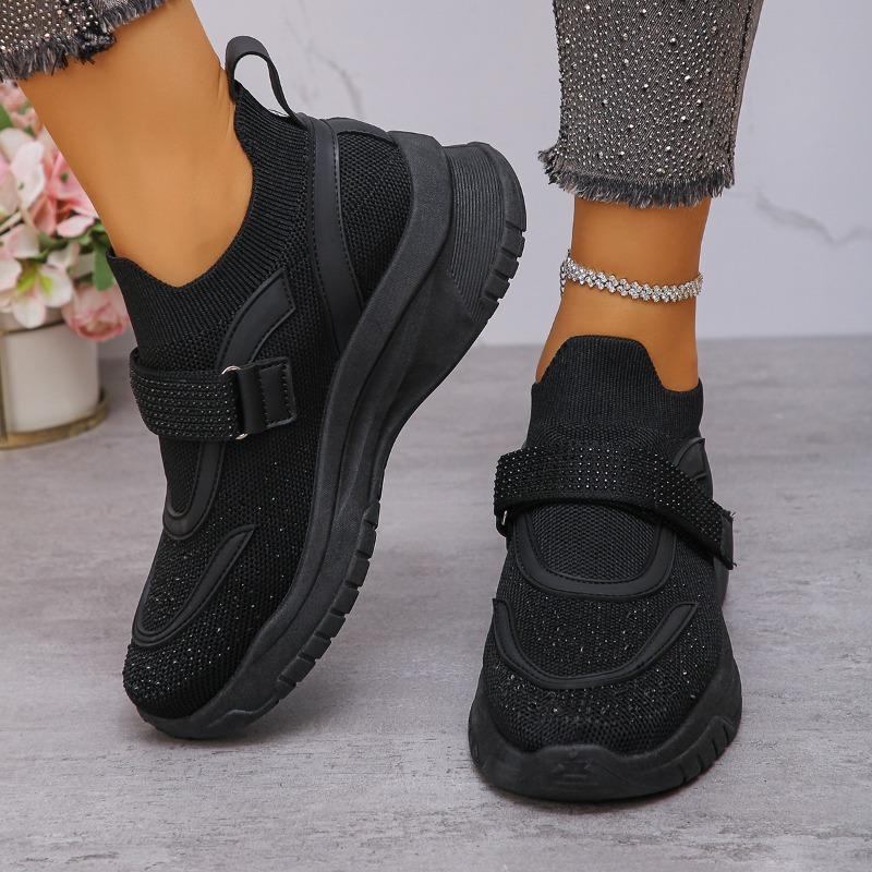 Neue modische lässige Damenschuhe, tief geschnitten, dicke Sohle, atmungsaktive Sportschuhe, einzelne Schuhe