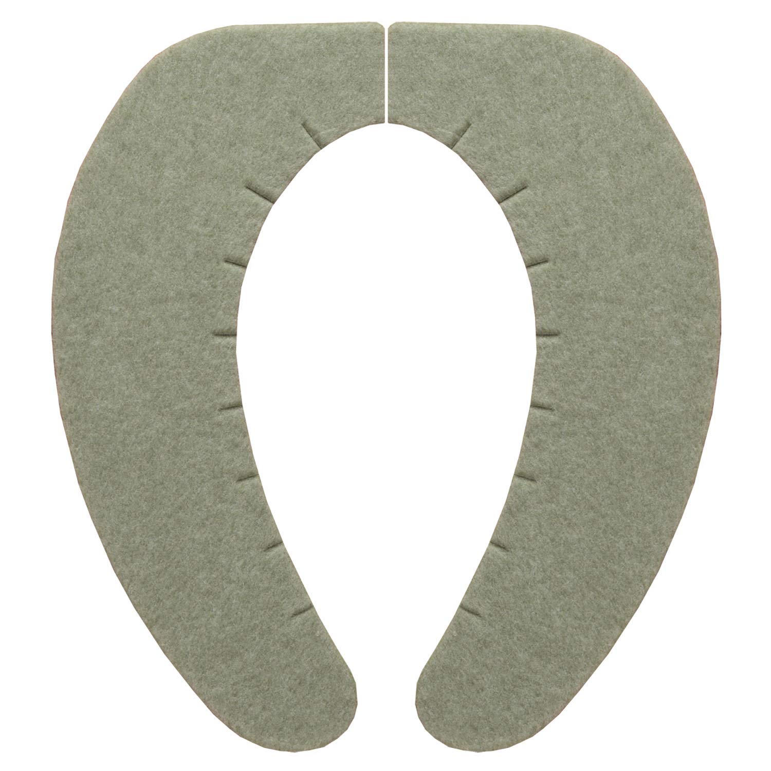 

Sanko in Sanko Stays in Fluffy Toilet Seat Adsorption [Made Japan, Deodorizing, Washable] Place, Type, Cover, 6mm, Green, KV-57